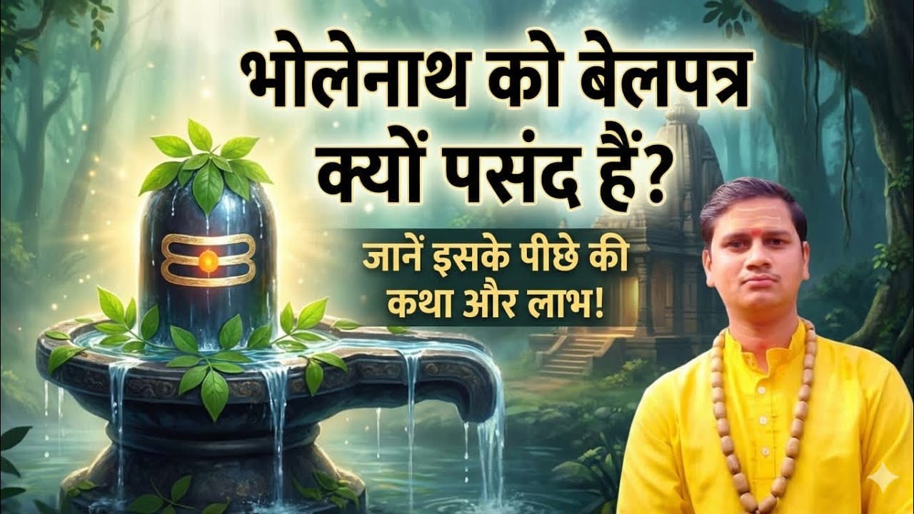 भगवान शंकर को बिल्वपत्र इतना पसंद क्यों  है।‌। जानिए पौराणिक ज्ञान