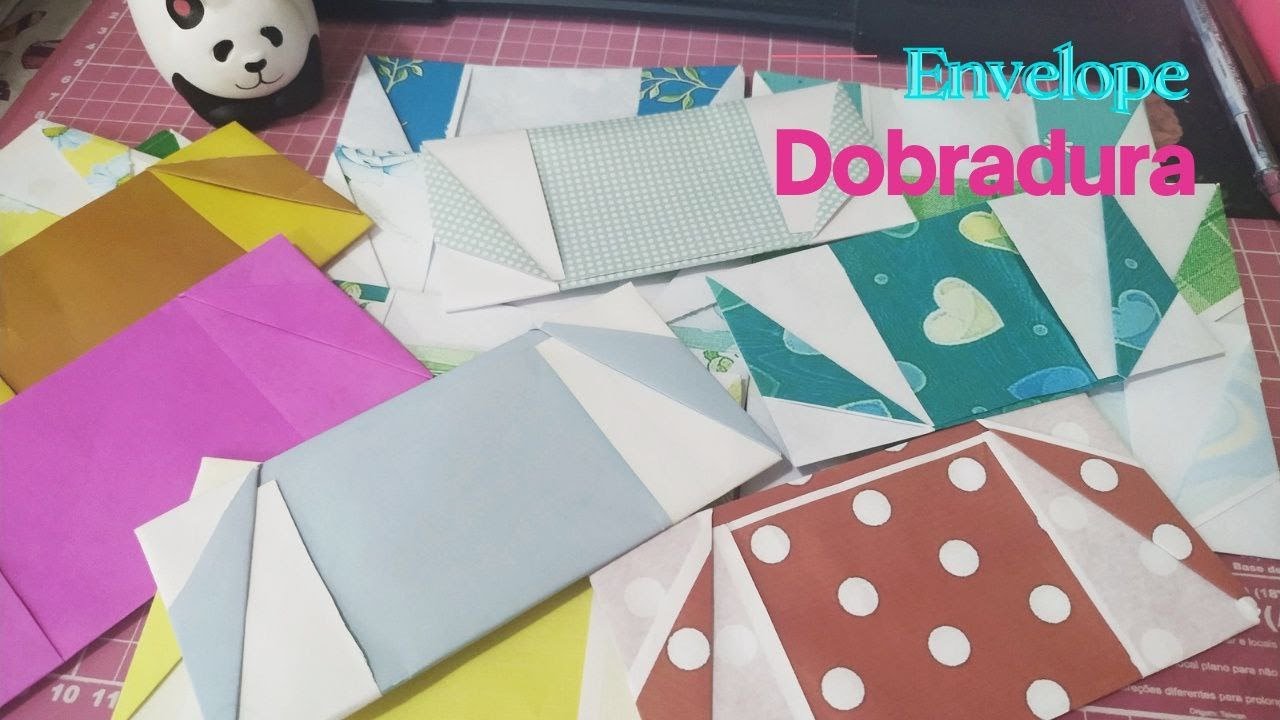 COMO FAZER ENVELOPE ORIGAMI| Dobradura Fácil
