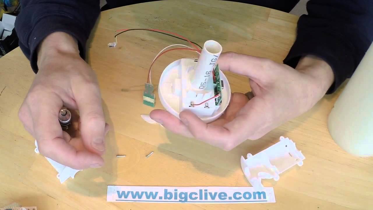 A look inside the 2014 Premiere dancing flame candle.