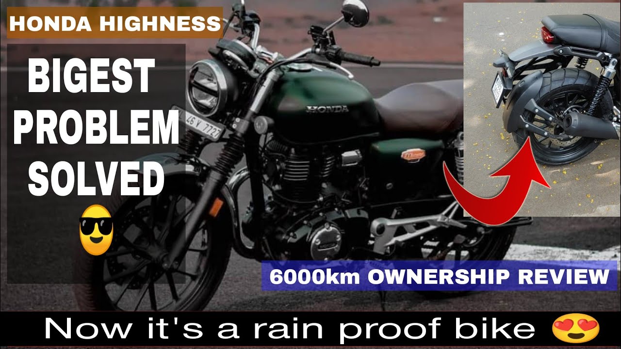 Honda Highness problums 🙄| Honda highness 350 malayalam review | highness350 mudflap part 2