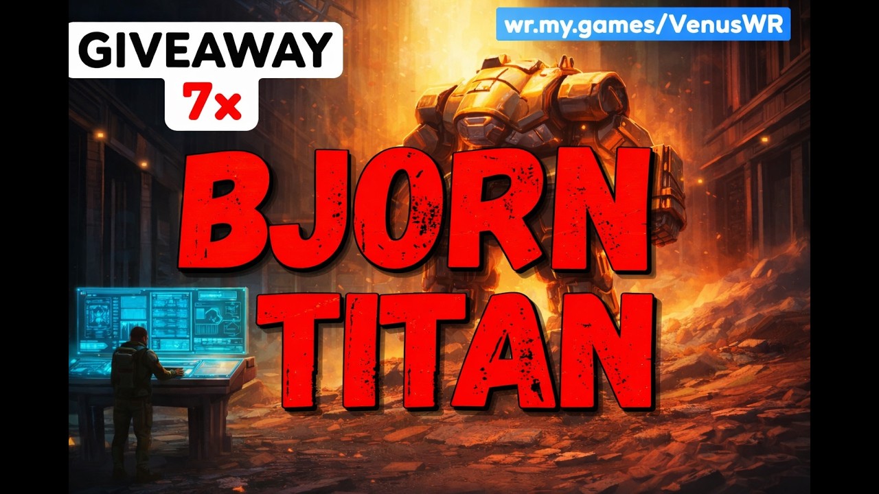 GIVEAWAY 7X BJORN Titan!  #WRWinBjorn