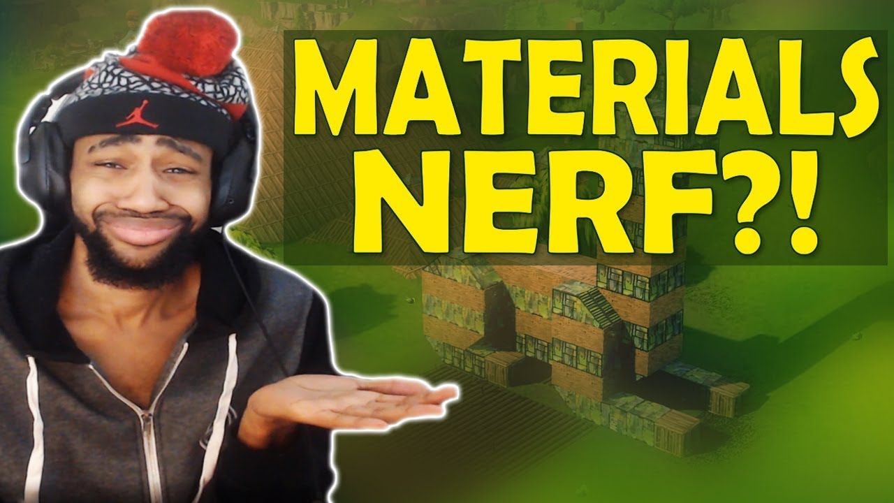 НЕРФ МАТЕРИАЛОВ!? - НЕ ПОРТИТЕ ИГРУ | HIGH KILL FUNNY GAME - (Fortnite Battle Royale)