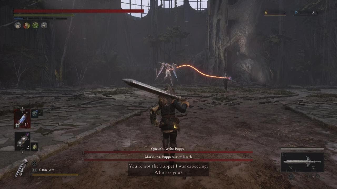 Lies of P Overture: Markiona, Puppeteer of Death Boss Fight