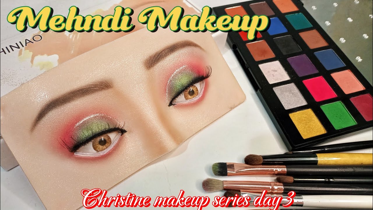 Mehndi eyes makeup l mehndi eyes makeup tutorial l mehndi bridal eyes makeup tutorial l mehndi eyes