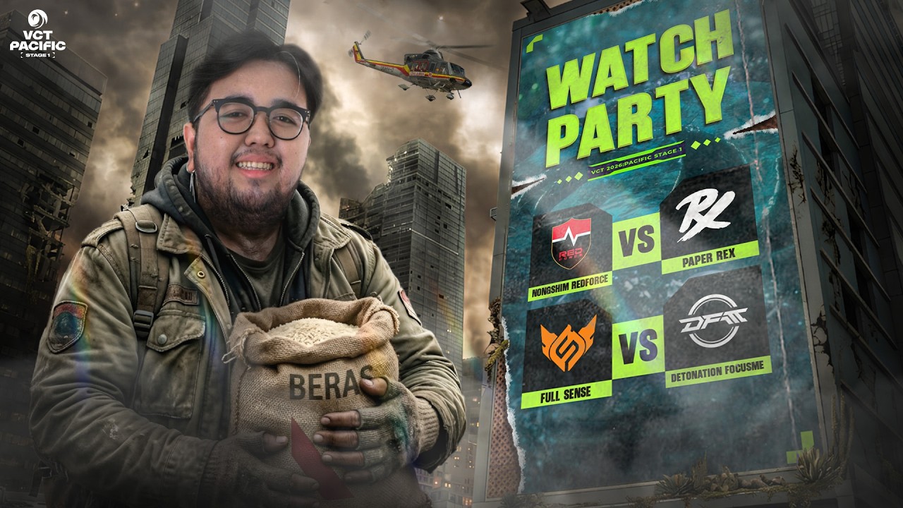 🦖🍜Masters🦖🍜Santiago🦖🍜REMATCH !!🦖🍜 - VCT Pacific 2026 Stage 1 Watch Party #vctpacific