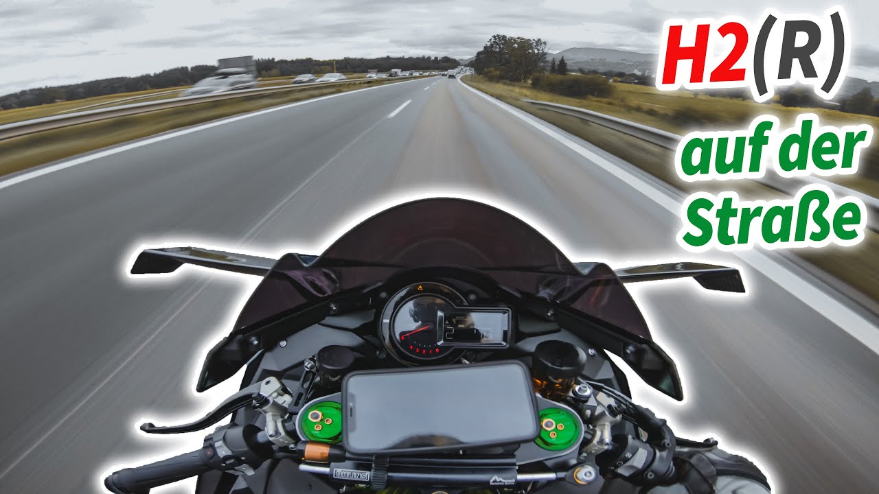 KAWASAKI Ninja H2-(R) | Top Speed, Sound & Performance [4K]