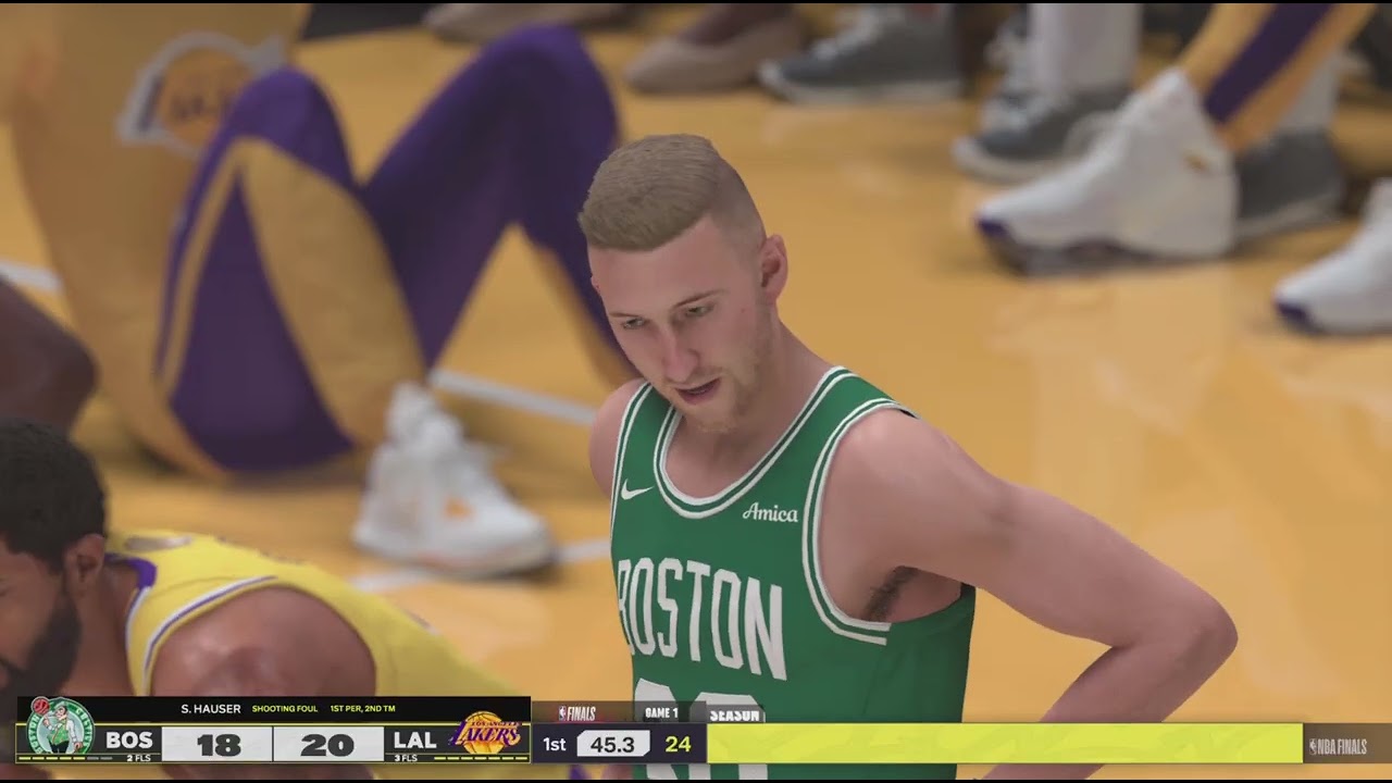 🏀🎬🏆NBA 2K25 My League Yr 1 feat NBA Finals Game 1 Lakers vs Celtics (Full Game)