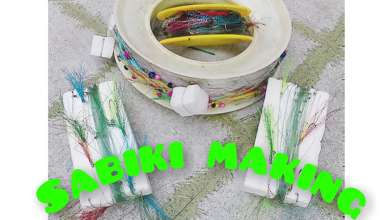 Sabiki making| Sabiki fishing | compleet tutorial