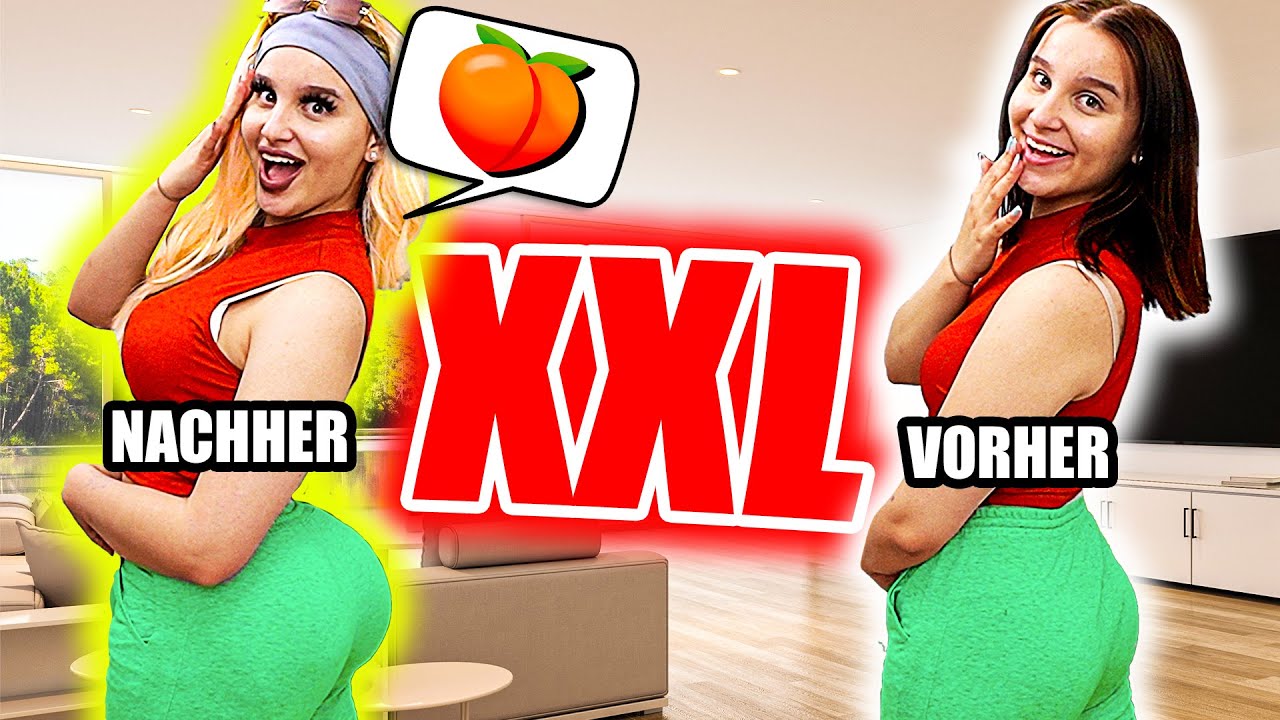 1 Tag lang ALLES  XXL🍒😳( Brüste, Wimpern, …) - Celina