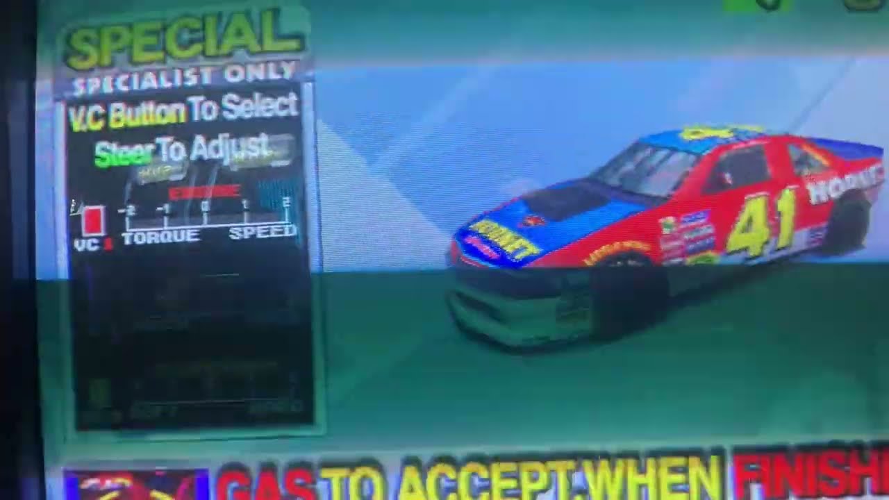 Daytona USA 2: BotE - Hornet Codes
