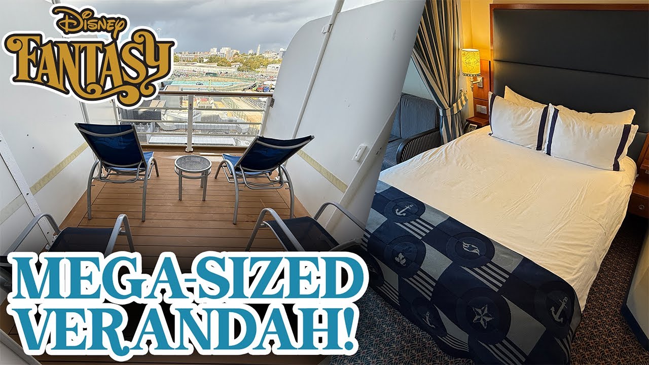 Disney Fantasy - Deluxe Family Oceanview Stateroom - Full Tour