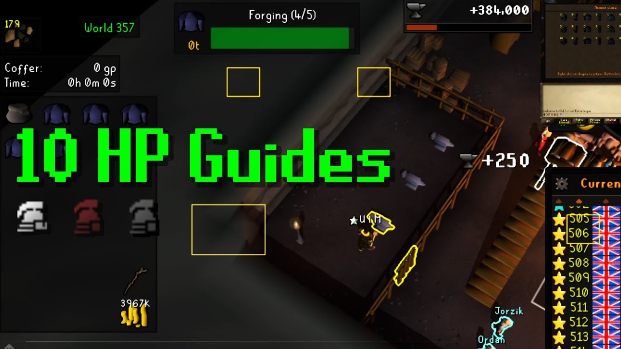 UIM, HCIM, & Iron 10 HP Guide #47 - UIM Mithril Platebodies BF Guide