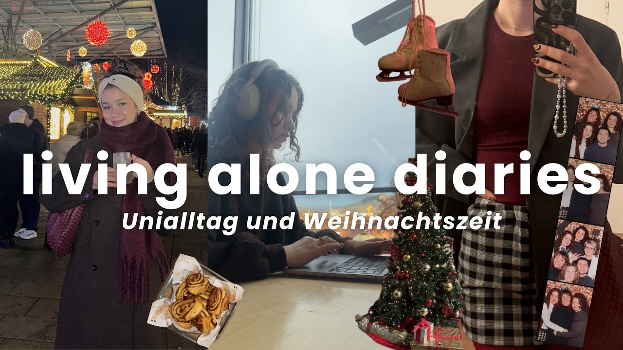 uni weeky VLOG ⭐ Unialltag, Routinen, Weihnachtszeit und Neujahrsgedanken