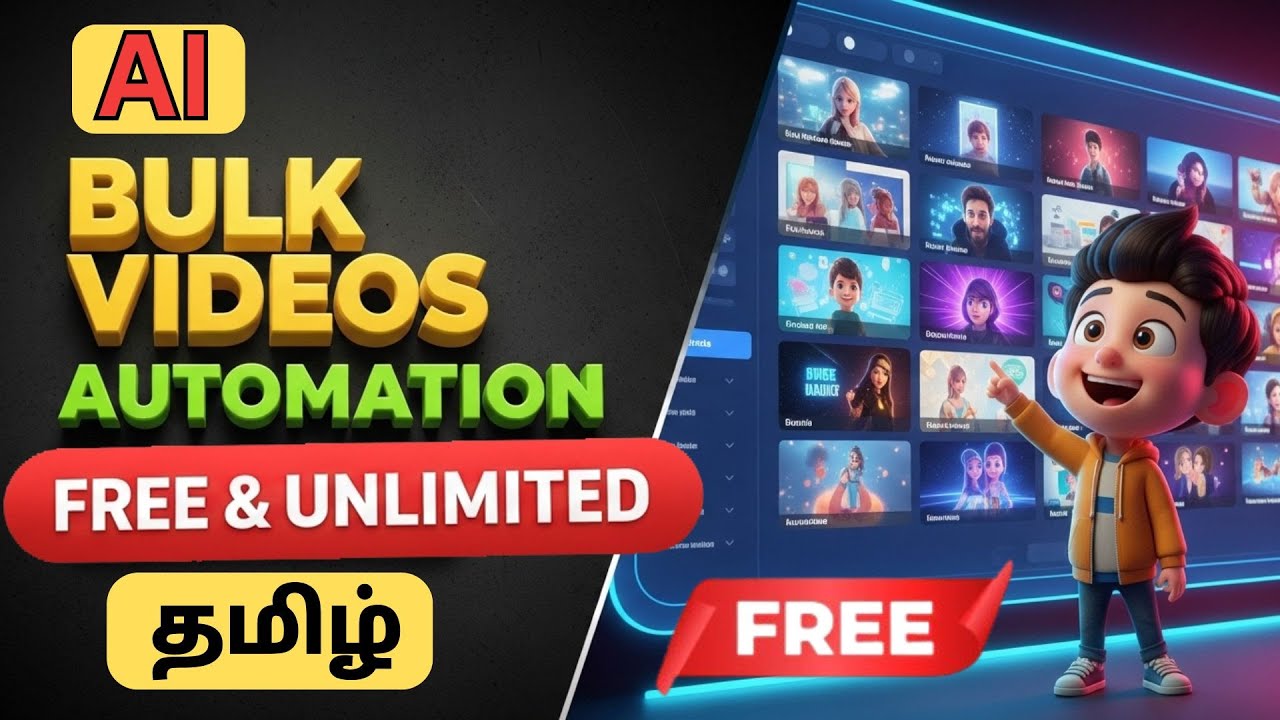 😱 Bulk AI Video Generator | Unlimited Videos | Mass Video Creation