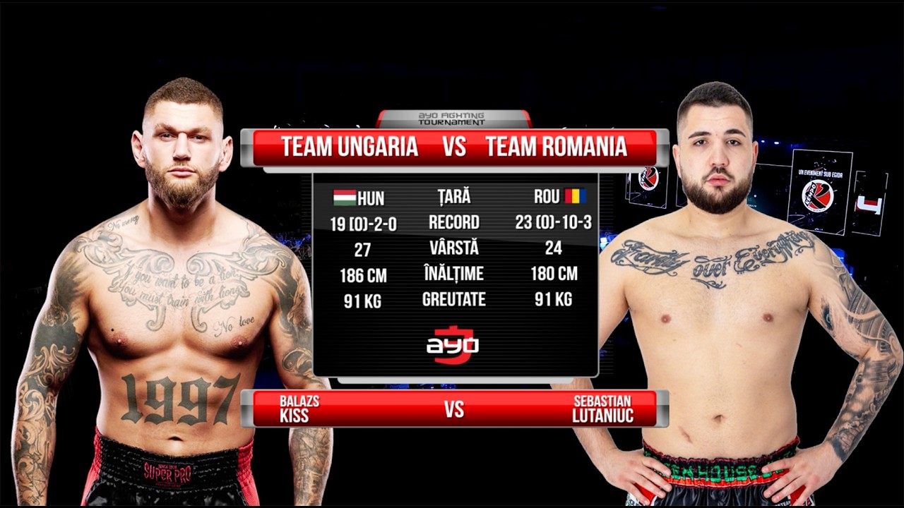 AYO3 Fighting Tournament - Balazs Kiss VS Sebastian Lutaniuc