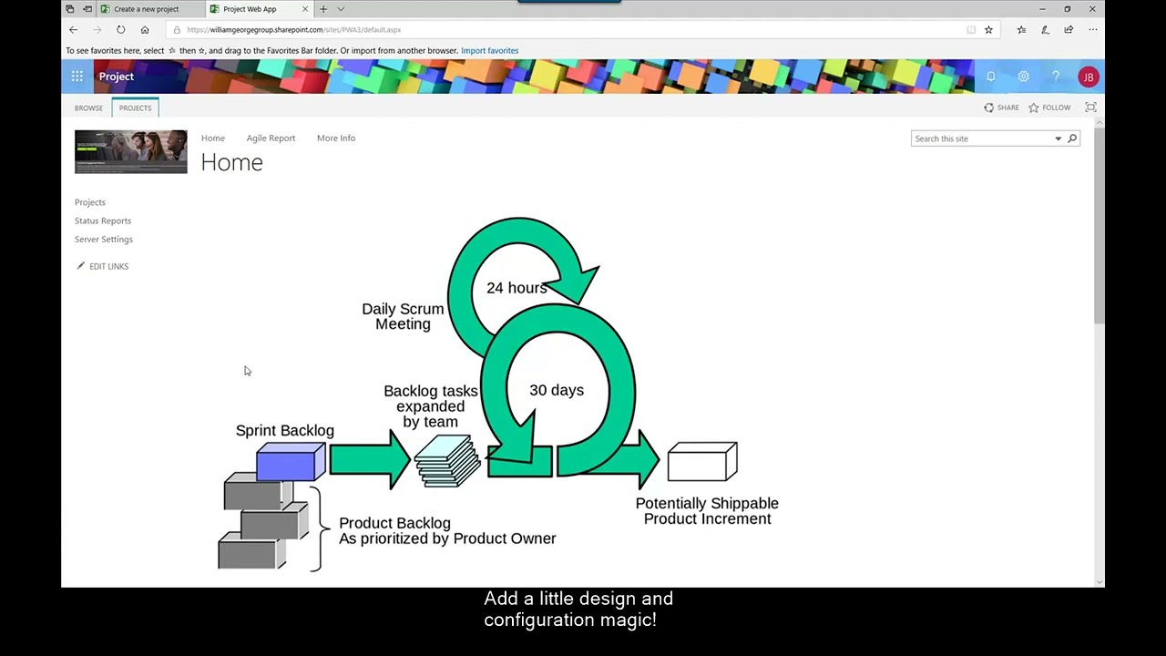 How to Use Project Online to Create Standardized Scrum Kanban Schedules Using an EPT