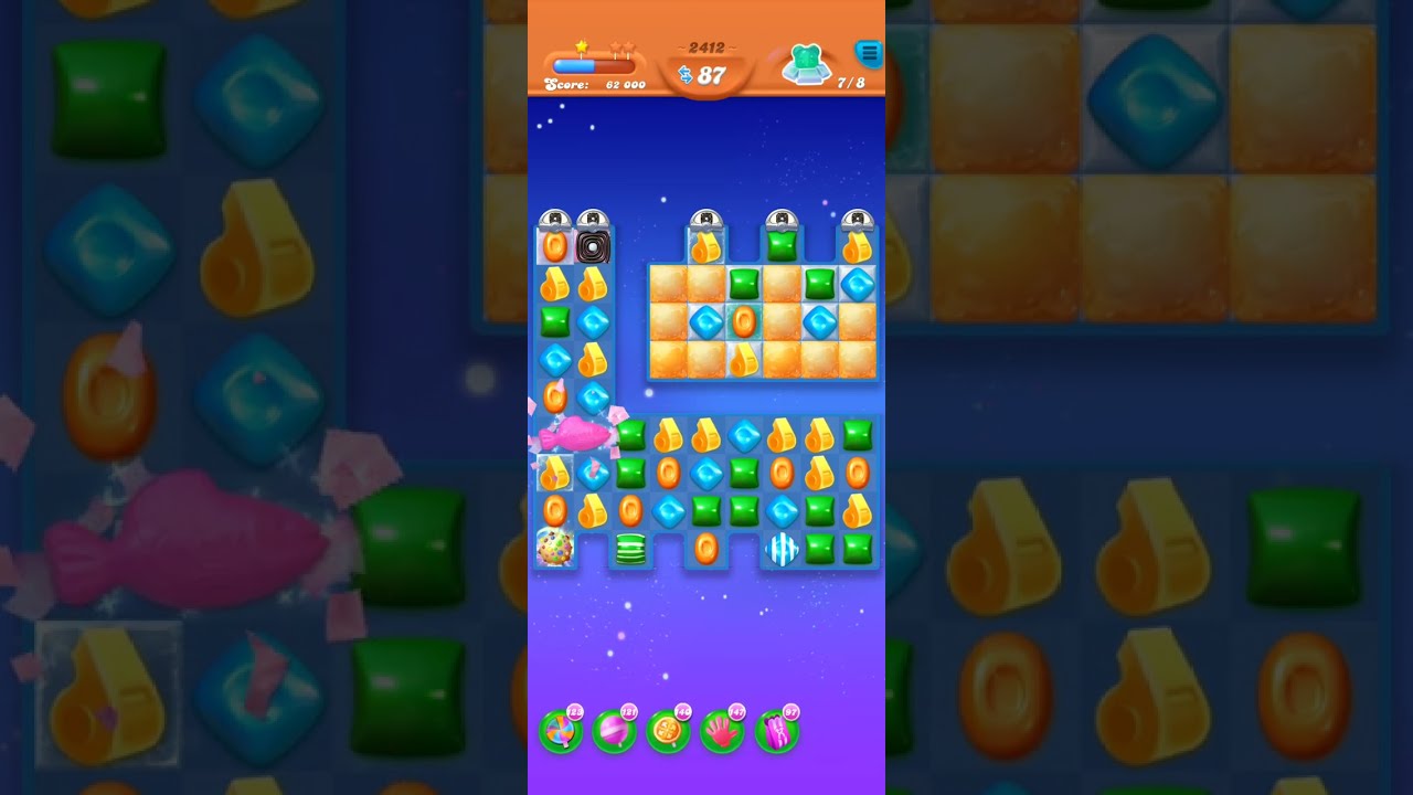 Candy Crush Soda Saga (Level 2411 - 2415) [Modded Gameplay]