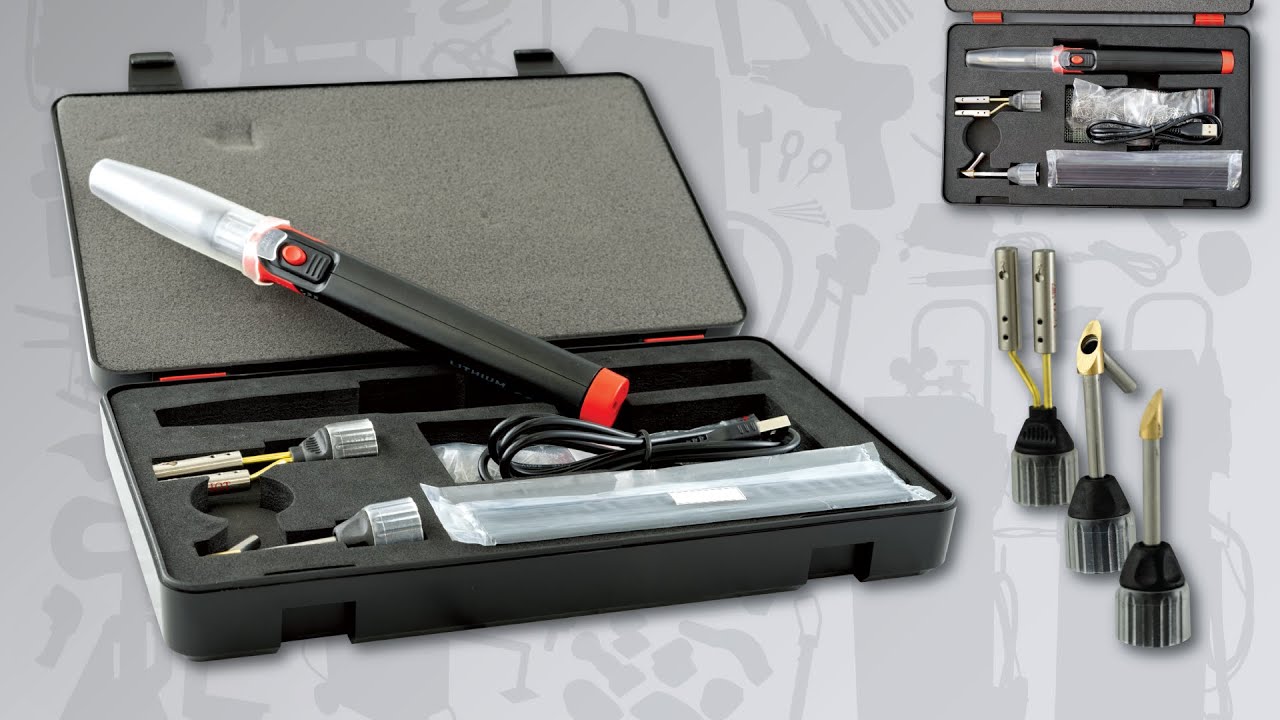 DF-600BR LI-ION HOT STAPLER | 3-in 1 Plastic Repair Kit