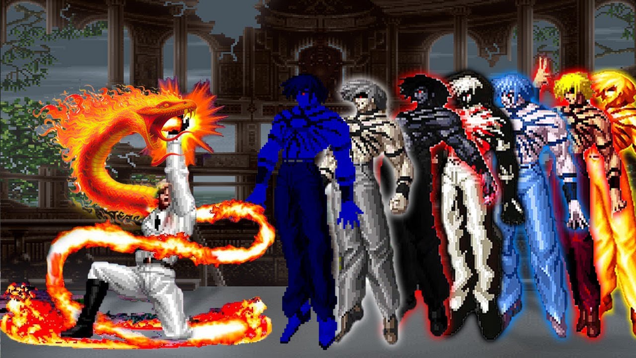 [Mugen KOF] Avenger Heidern Vs Super Orochi TEam