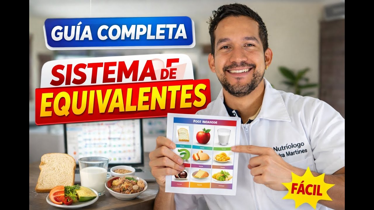 🍎 Equivalentes en Nutrición🍓: La Explicación MÁS CLARA (SMAE, Diabetes y Pérdida de Peso)