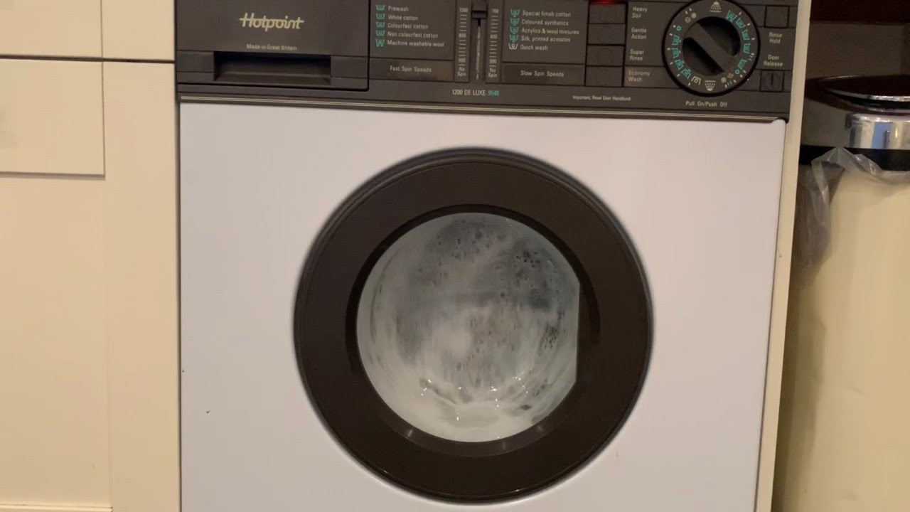 Hotpoint 9546- final wash for now -95c white cotton