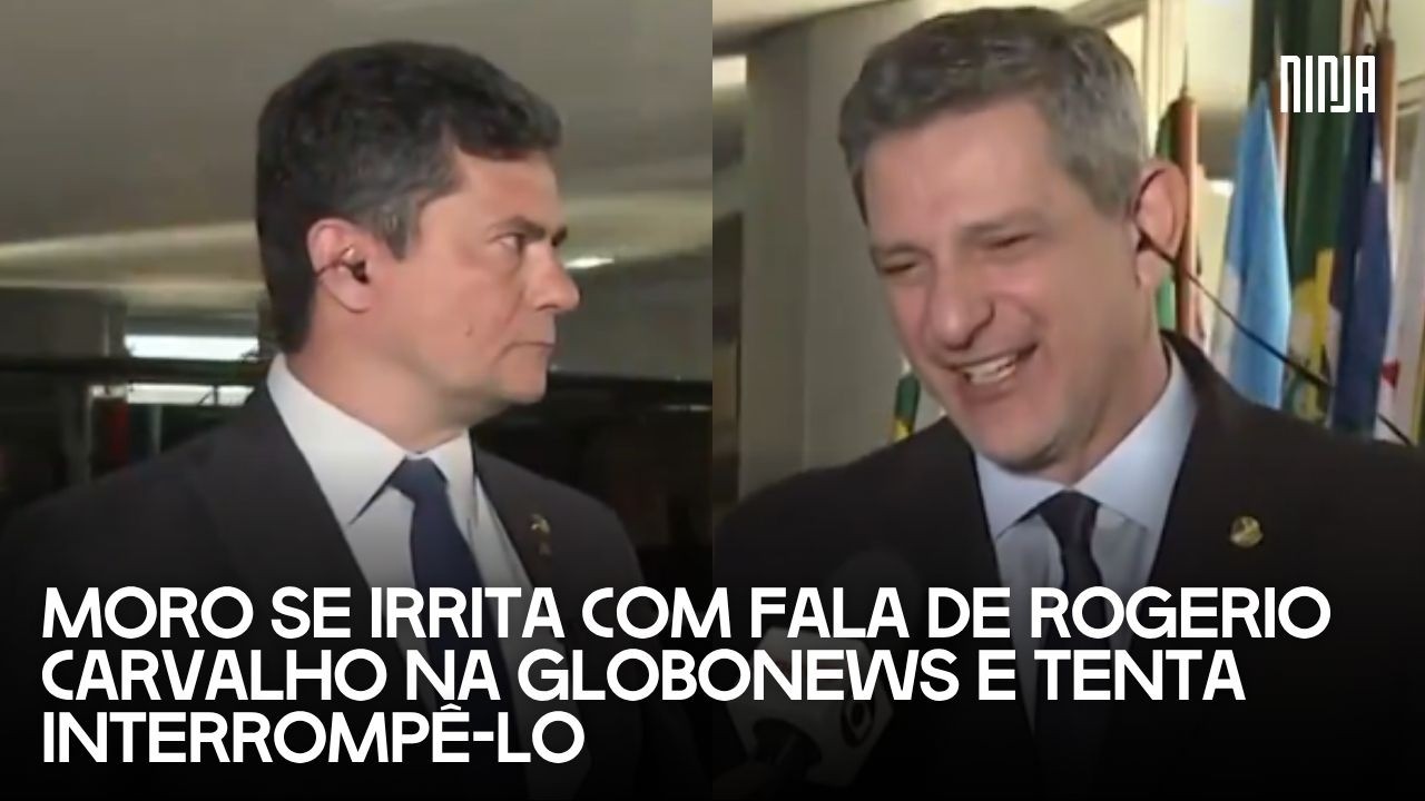 🔥Rogerio Carvalho irrita Moro ao vivo ao citar 