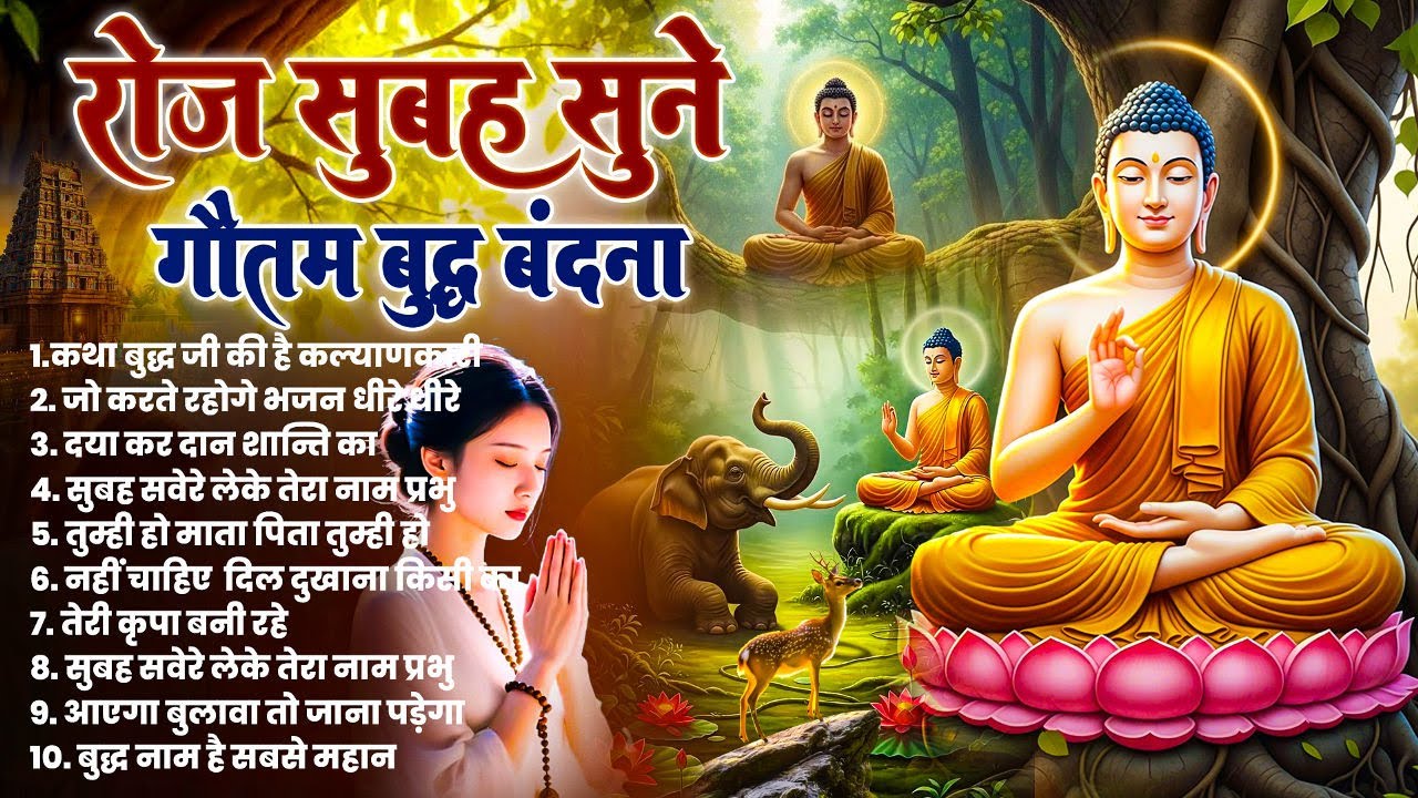 नसीब चमक जायेगा रोज़ सुबह उठते ही तथागत भगवान बुद्ध के ये भजन ज़रूर सुनें ~ 2026 Best #buddha Bhajan