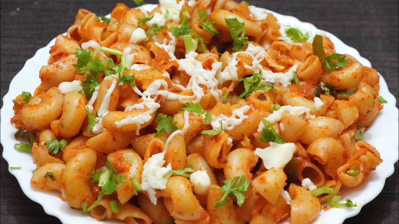 Kids Lunch Box Recipe | Cheese Masala Macaroni | Macaroni Pasta Recipe | Real Feast