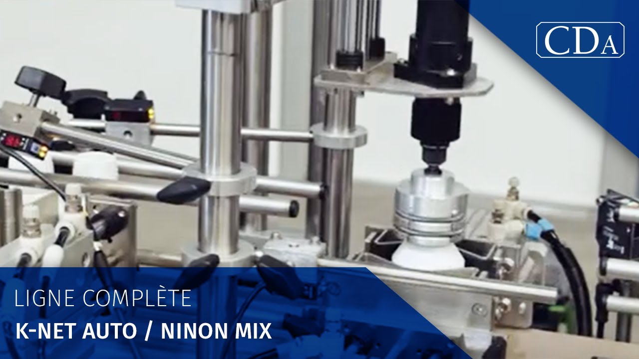 CDA - Ligne complète remplissage+étiquetage - K-Net Auto+Ninon Mix -Compléments alimentaires animaux