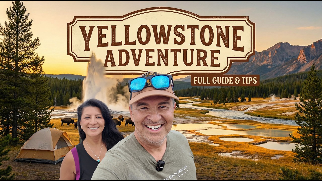We Finally Made It to Yellowstone! The Journey Begins
