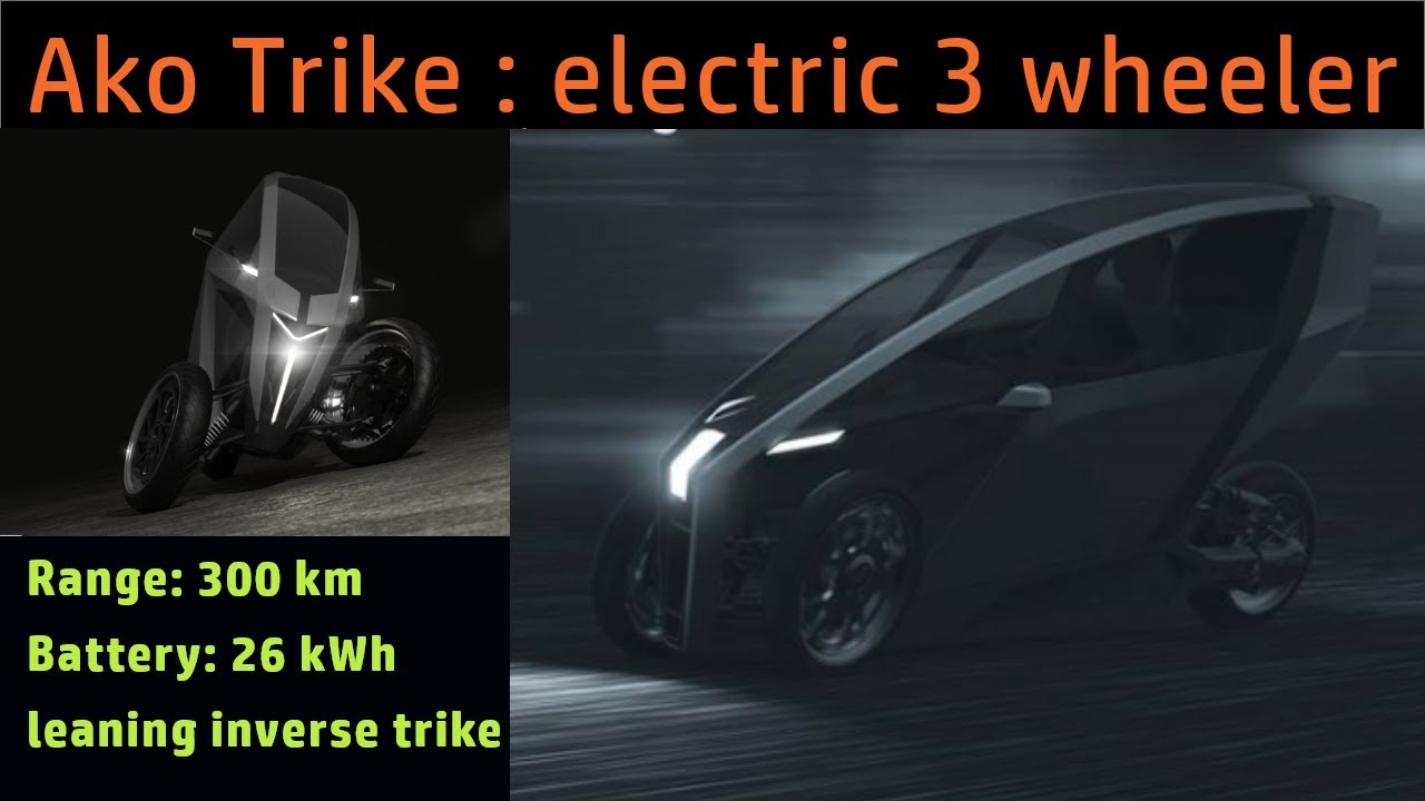 Ako Trike electric 3 wheeler | #personaltransport #eCharged #electric3wheelers