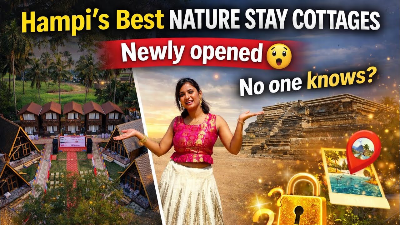 Hampi’s Best Family Resort | Full Resort Tour! Lemon n Honey Cafe & Resort 