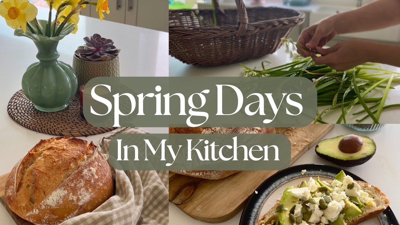 Sourdough & Wild Garlic Butter | Slow Living in My English Country Kitchen