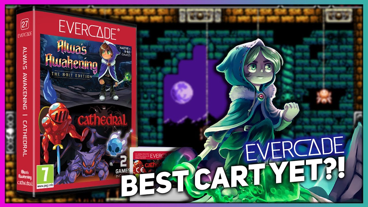 ALWAS AWAKENING AND CATHEDRAL COMING TO THE EVERCADE - BEST CART YET!