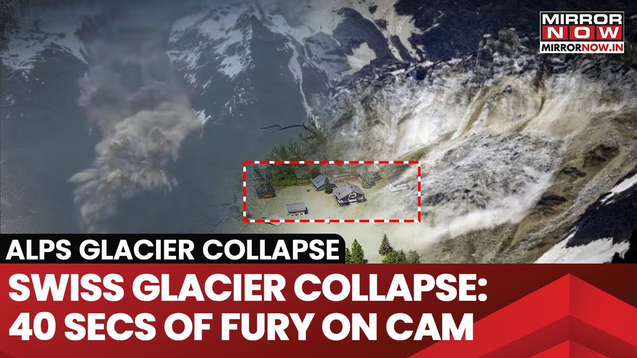 Switzerland Glacier Collapse: Massive Avalanche Buries Blatten Village, Nature's Fury On Cam| Watch