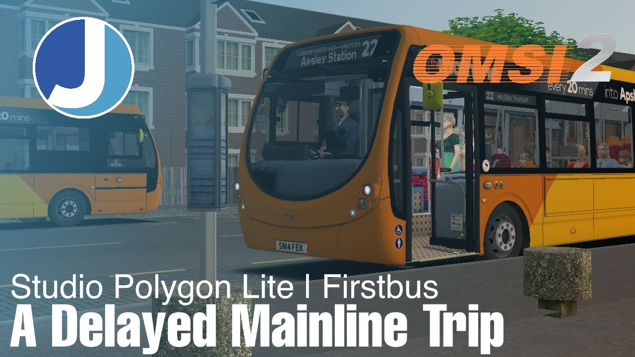 A Delayed Trip On The Mainline | Route 22 | Bowdenham V5.0 | OMSI 2