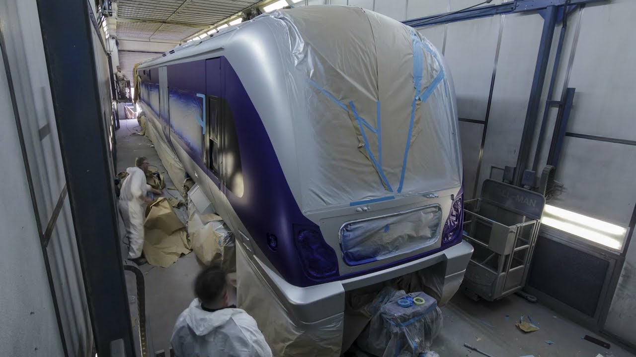 Train Refurbishment (Timelapse)