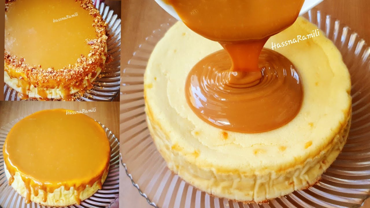 #gateauanniversaire
تشيزكيك بالكراميل طريقة سهلة لذييذة وبشكل جمييل 😋👌