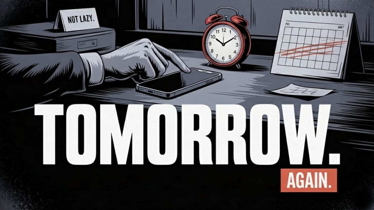 Why You Keep Procrastinating (It’s Not Laziness)