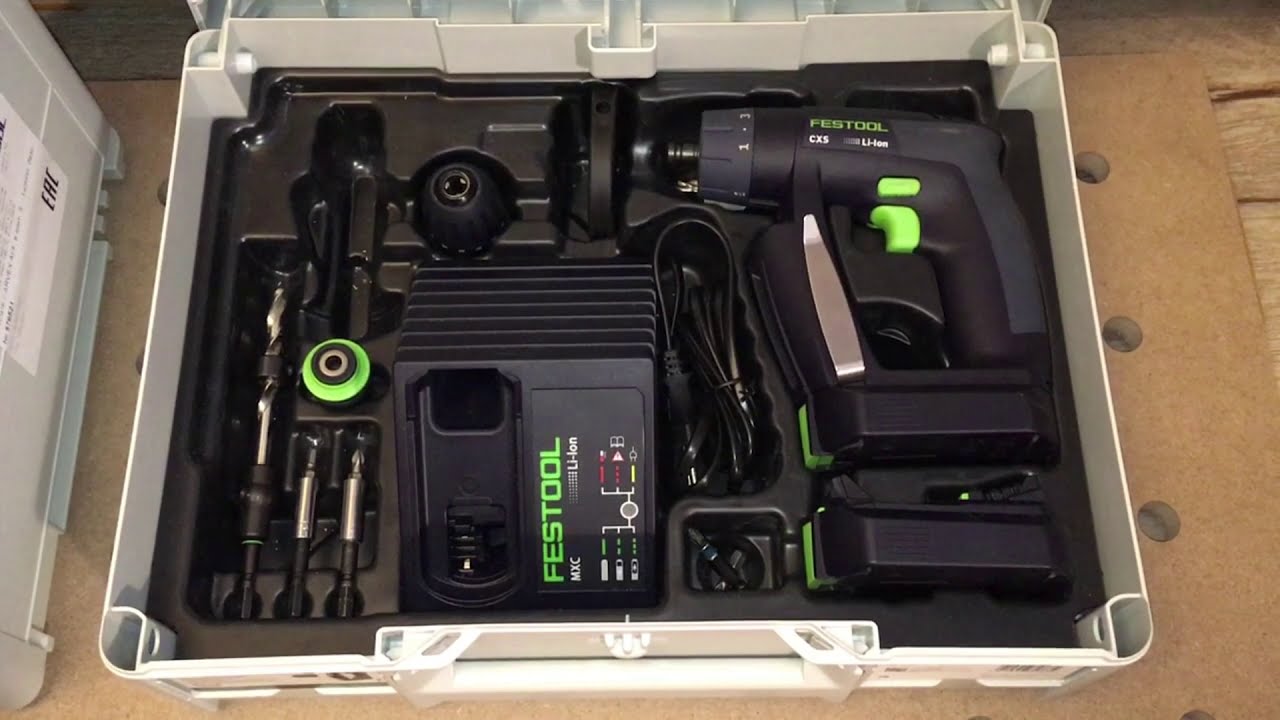 И снова про Festool. CXS