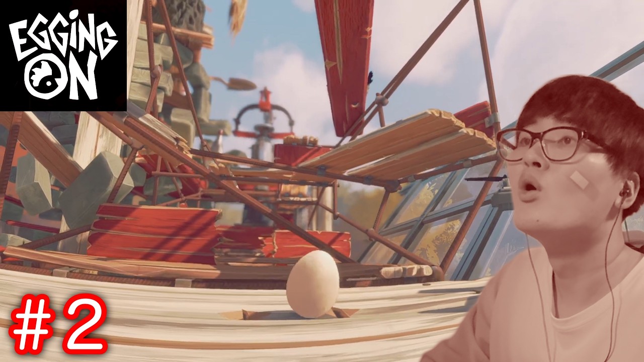 卵がテッペン目指すゲーム『Egging On』♯2