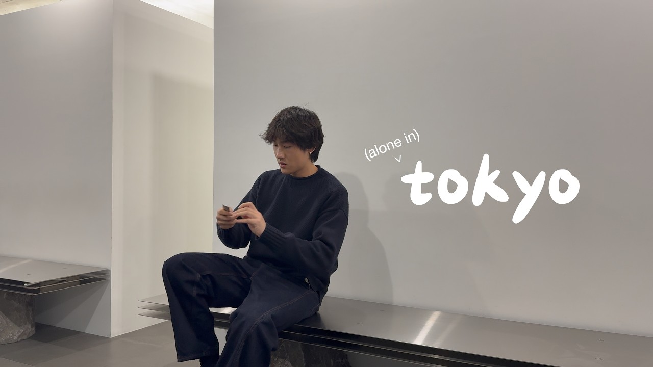 a quiet week in Tokyo | solo vlog (kinda), new year & hidden gems