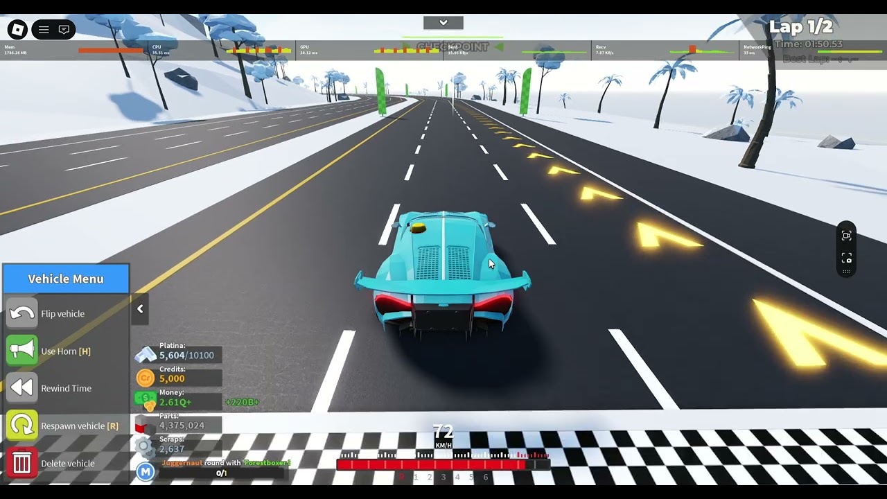 Bugatti La Voiture Noire - Around The World - 2 Laps - Time Trial Test