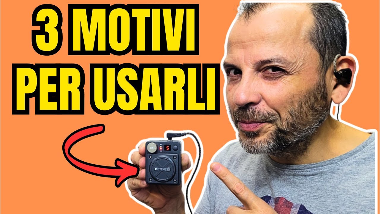 3 motivi per cui ogni musicista SERIO usa gli In-Ear Wireless nel 2025