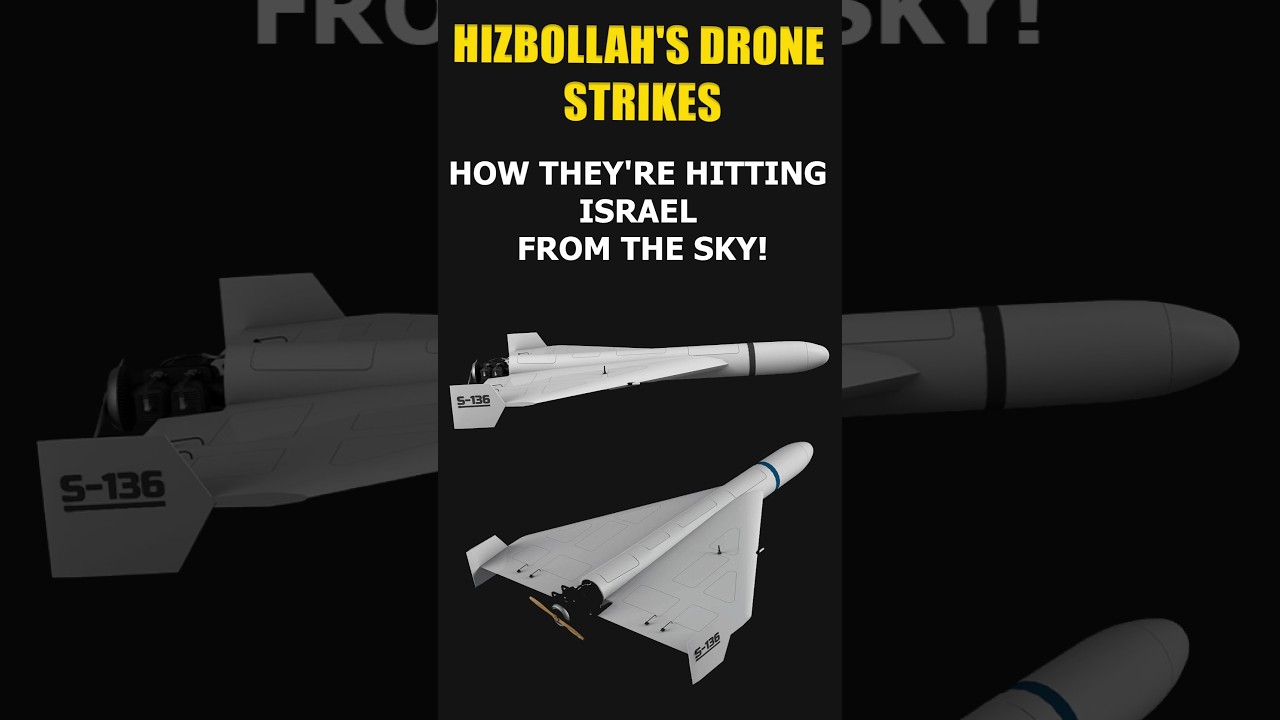 Hezbollah kamikaze drone attacks on Israel #lebanonattack