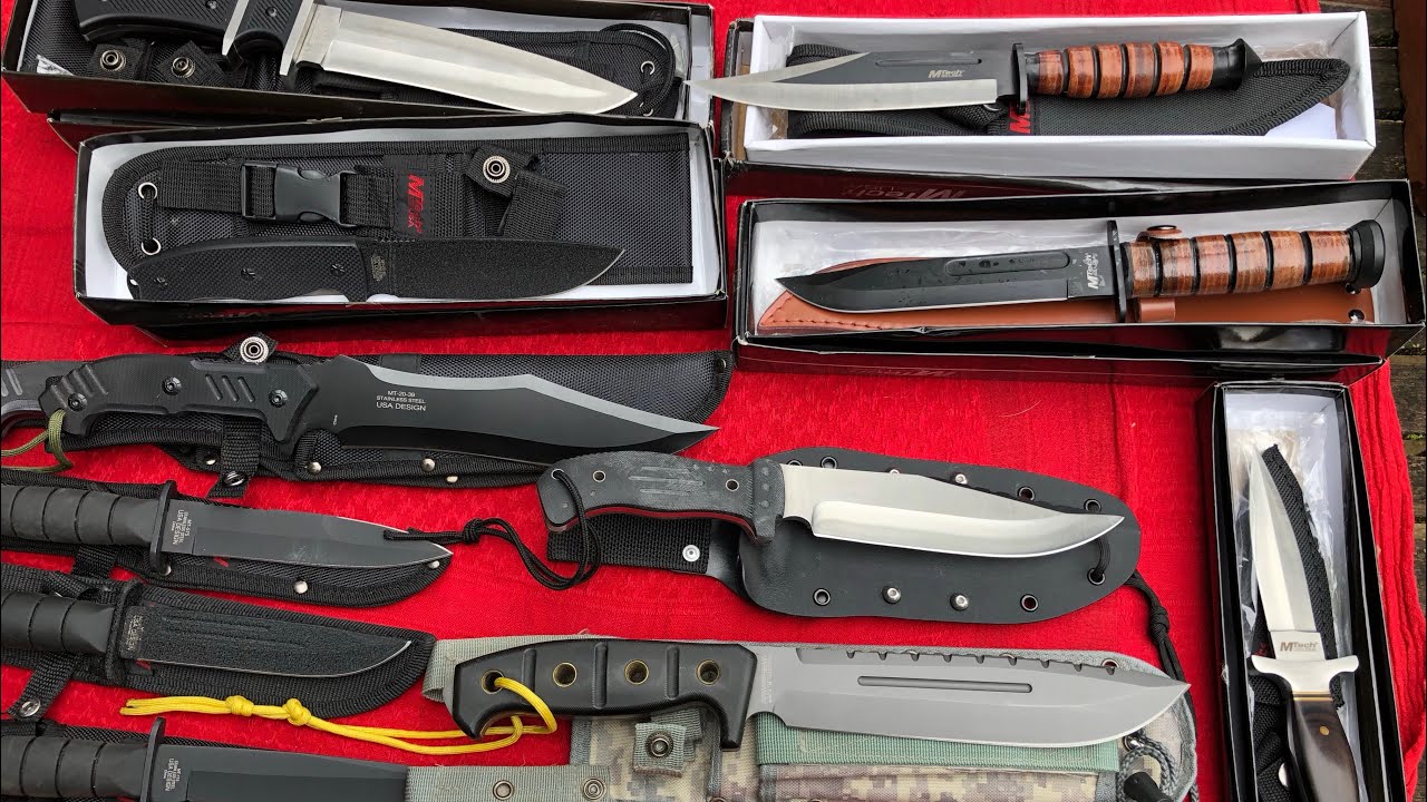 MTECH KNIFE EXTRAVAGANZA: 10 Knives to be Tested - Are they Worth It ?
