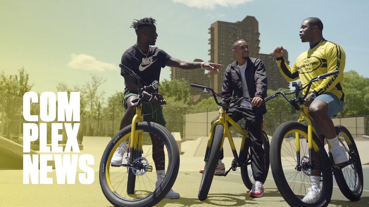 A$AP Ferg and Nigel Sylvester Bike Around Harlem