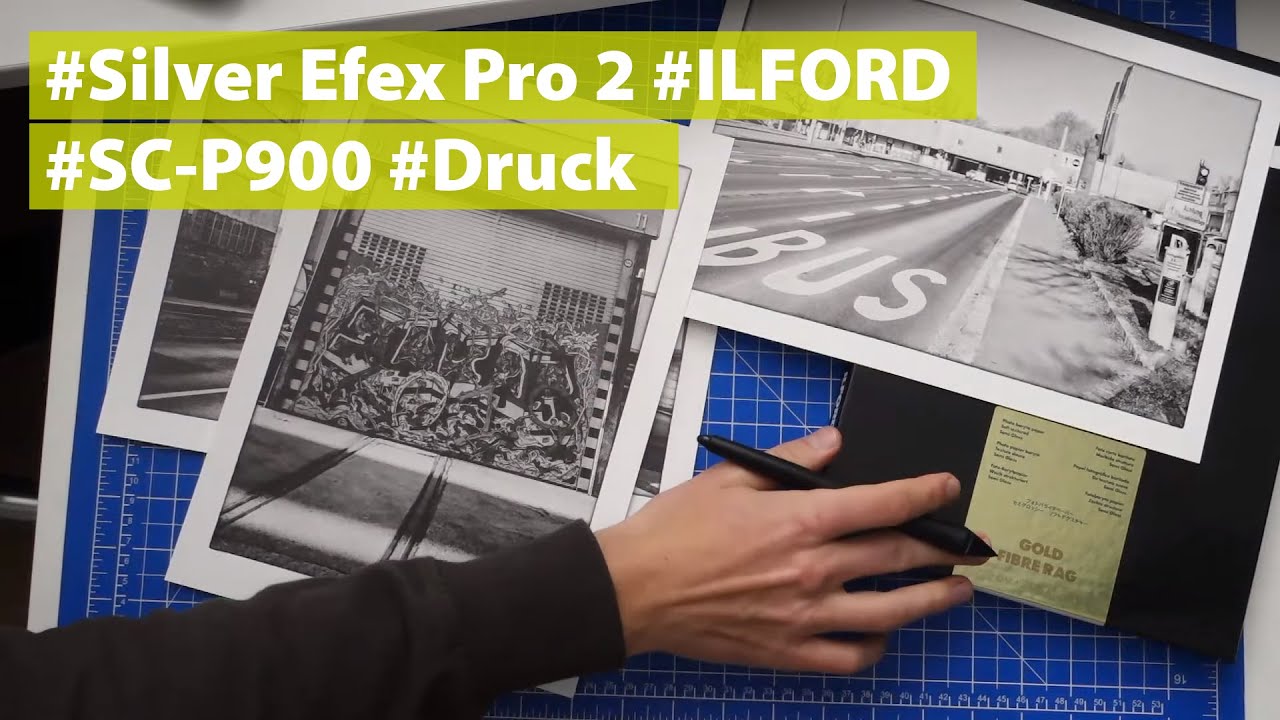 Schwarzweiß drucken mit analogem ILFORD Look