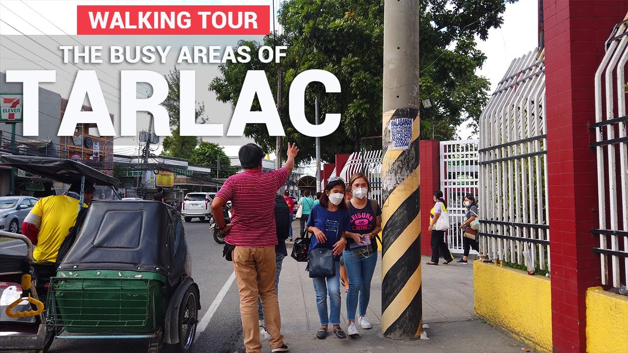 Tarlac City Tour | Tarlac Province | Philippines | Walking Tour 4K