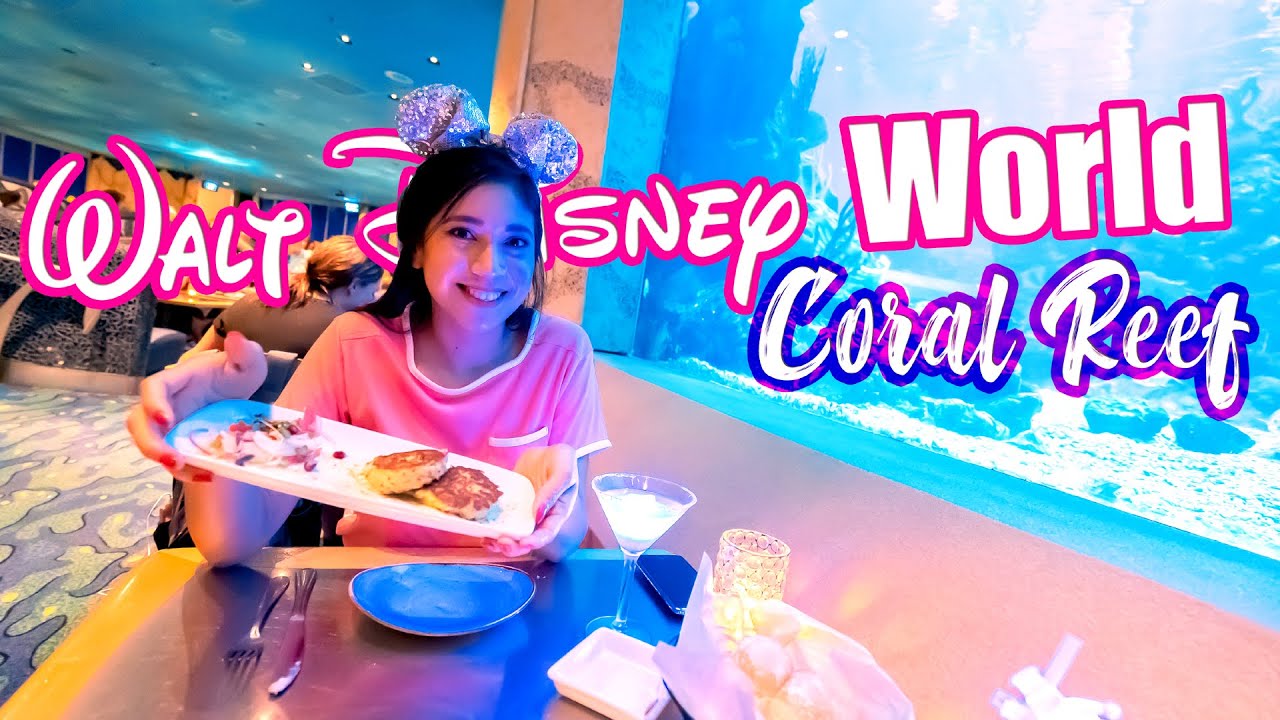 Dining at Walt Disney World's Coral Reef Restaurants With Underwater Views of the Seas with Nemo!